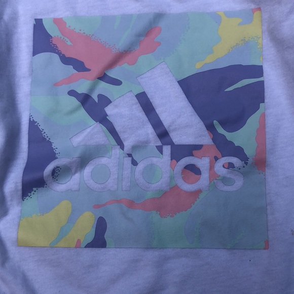 Girls size 7 Adidas T-shirt. - Picture 2 of 4